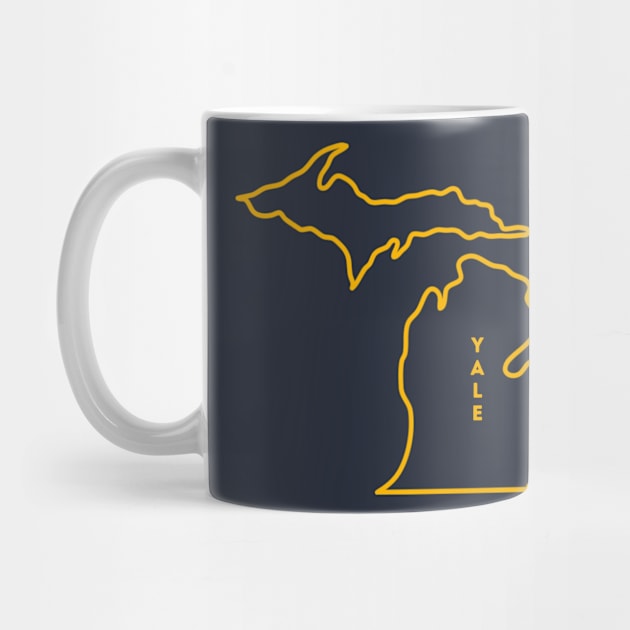 Yale MI Love (Yellow) by TorrezvilleTees